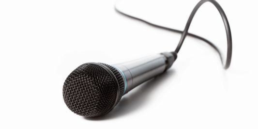 <strong>Better than a recording device</strong> To get great stories in the interview, find the desk-pounding, or aha!, moment. <a href="https://www.shutterstock.com/image-photo/microphone-on-white-background-close-view-606943184" rel="noopener" target="_blank"><em>Image by Dmytro Ostapenko</em></a>