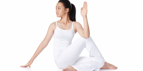 <strong>In a twist</strong> Twist a list to develop plays with words. <a href="https://www.shutterstock.com/image-photo/female-asian-teenager-exercising-yoga-against-100509436" rel="noopener" target="_blank"><em>Image by ifong</em></a>