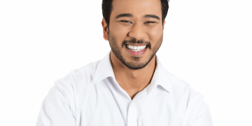 <strong>Find a poster person</strong> Steal a tip from these Silver Anvil winners and use a person to make your point. <a href="https://www.shutterstock.com/image-photo/closeup-portrait-handsome-laughing-successful-young-174290246" rel="noopener" target="_blank"><em>Image by pathdoc</em></a>