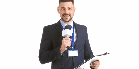 importance-of-writing-in-public-relations Journalists have more to do, fewer resources to get it done with. So write news releases that do the job for them. <a href="https://www.shutterstock.com/image-photo/male-journalist-microphone-on-white-background-1670708191" rel="noopener" target="_blank"><em>Image by Pixel-Shot</em></a>