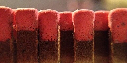 Let me see Lewis' jar of matches is worth 6,000 words. Image by Jeff Turner