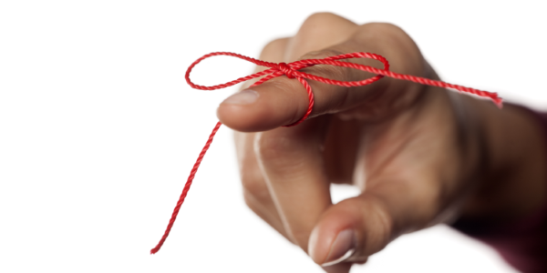 one-to-remember <strong>Tie a string around my finger</strong> Help readers remember your message with the feature-style story structure.